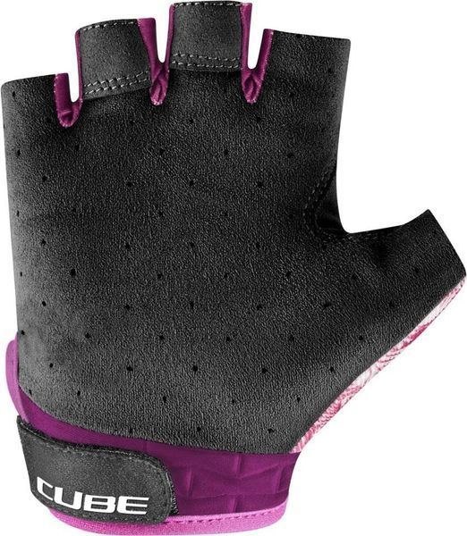 Велорукавиці дитячі Cube Performance Junior Short Finger pink XXXS 10833 фото