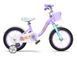 Велосипед детский RoyalBaby Chipmunk MM Girls 18", OFFICIAL UA, фиолетовый CM18-2-purple фото 1