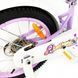 Велосипед детский RoyalBaby Chipmunk MM Girls 18", OFFICIAL UA, фиолетовый CM18-2-purple фото 4