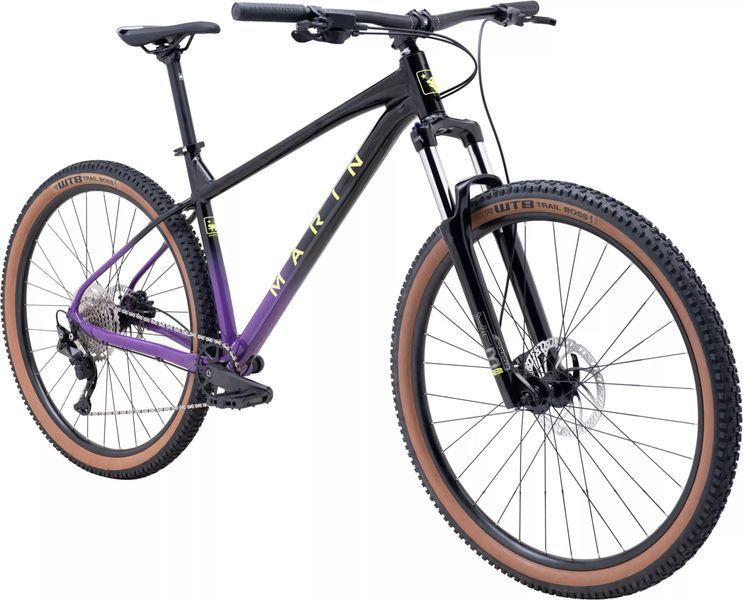 Велосипед 27,5" Marin BOBCAT TRAIL 4 рама - S BLACK/PURP A5 SKE-95-40 фото