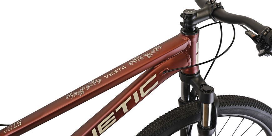 Велосипед KINETIC VESTA 15" 27.5" Dark Red-Brown 2026 26-321 фото