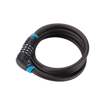 Замок BBB BBL-35 CodeSafe 10мм x 1500мм тросовый кодовый 58185 фото
