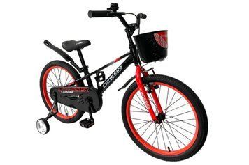 Велосипед дитячий Crosser Magneеsium MTB M-2 20 Чорно-червоний YSSS02129 фото