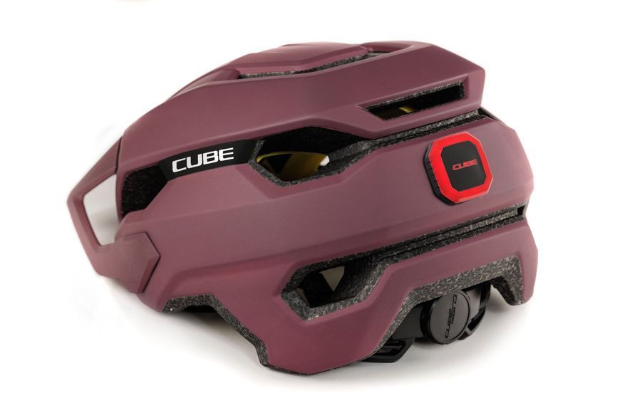 Шолом CUBE HELMET STRAY burgundy M (52-57) 16439 фото