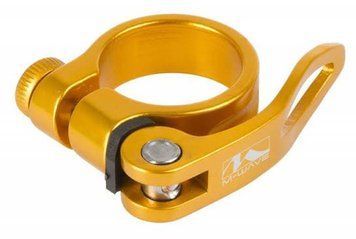 Подседельный зажим clamp, M-Wave 34.9 mm, желтый 250948 фото
