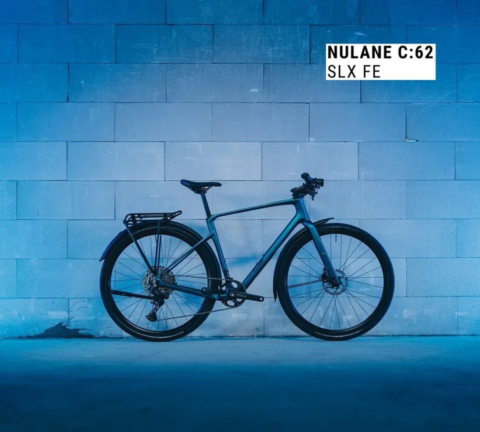 Грейвел велосипед Cube Nulane C:62 SLX FE 2026 в цвете electricblue’n’blue