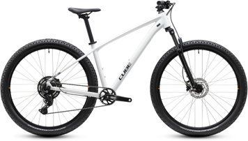 Велосипед Cube Aim ONE metallicwhite&acute;n&acute;black XS 2027 1140110 фото