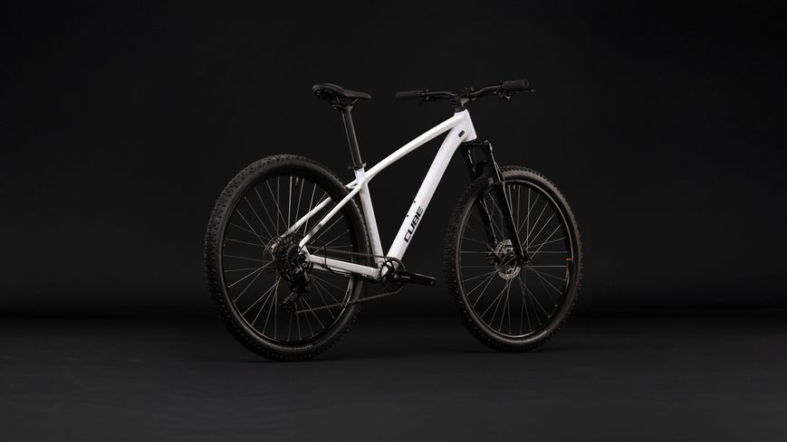 Велосипед Cube Aim ONE metallicwhite&acute;n&acute;black XS 2027 1140110 фото