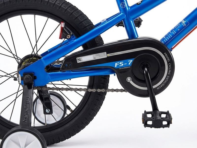 Велосипед детский RoyalBaby FREESTYLE 7TH 18", OFFICIAL UA, синий RB18B-6P-blue фото