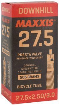 Камера MAXXIS DOWNHILL 27.5X2.5/3.0 Ніпель - Presta 48mm 1.5mm EIB00233200 фото
