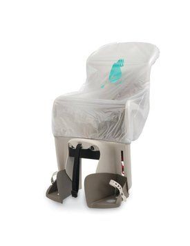 Дождевой чехол для детского велосипедного сиденья Polisport Rain Cover, прозрачный PAL0186 фото