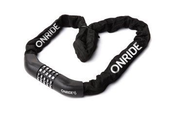 Замок ONRIDE Tie Code Superior 30 загартований ланцюговий, кодовий, 6x1000 мм 6936116101241 фото