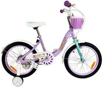 Велосипед RoyalBaby Chipmunk MM Girls 16", OFFICIAL UА, фіолетовий CM16-2-purple фото