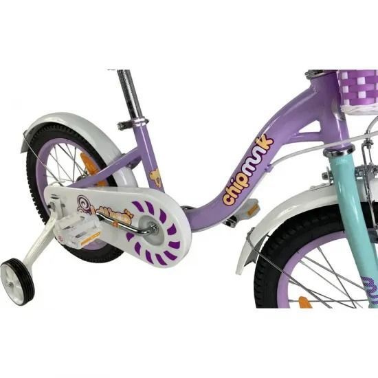 Велосипед RoyalBaby Chipmunk MM Girls 16", OFFICIAL UА, фиолетовый CM16-2-purple фото