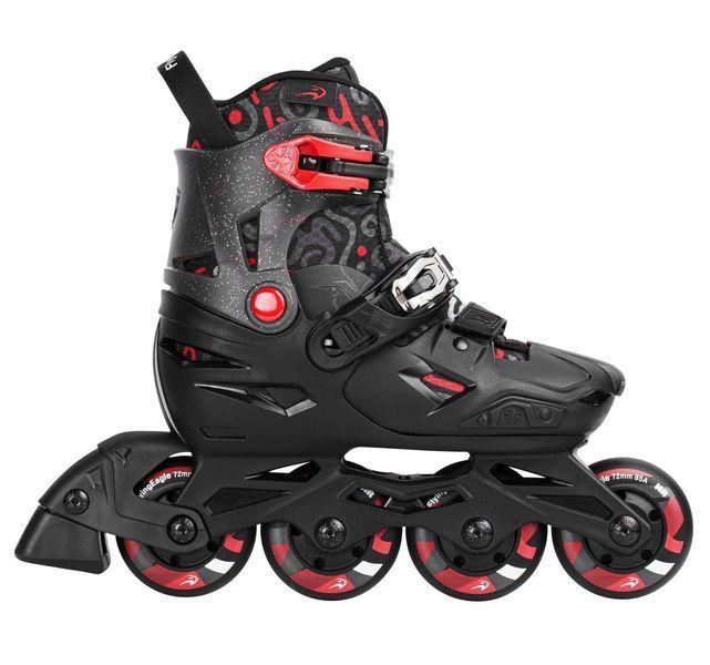 Детские ролики Flying Eagle S3s Cosmo Black размер 27-31 s3s-black-32-36 фото