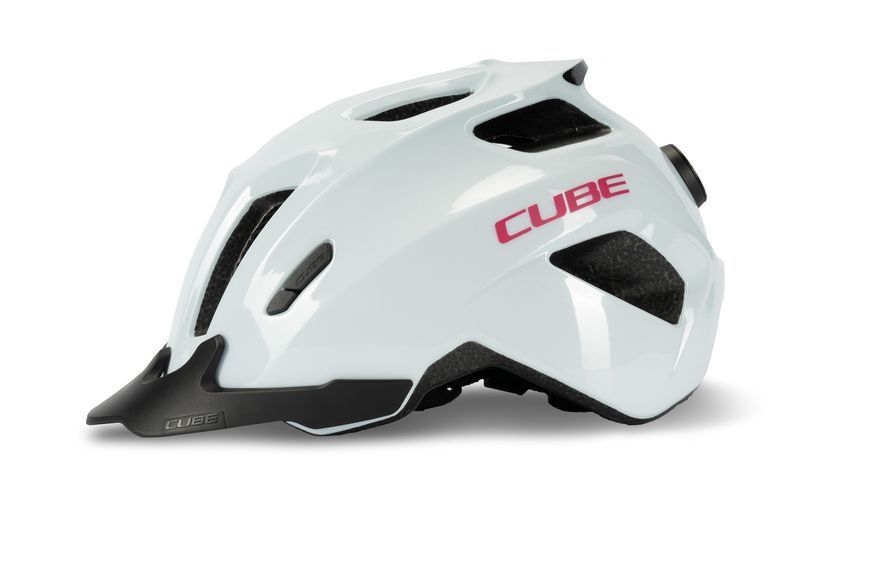 Шолом CUBE HELMET FINK flashwhite&acute;n&acute;pink S (49-55) 16150 фото