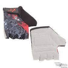 Перчатки детские X17 XGL-122PK, M, черно-серо-красные 64812203 фото