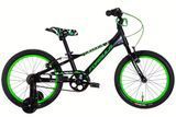 Велосипед Formula Kid SLIM BH 9" AL 18" чорний з зеленим 2026 OPS-FRK-18-186 фото