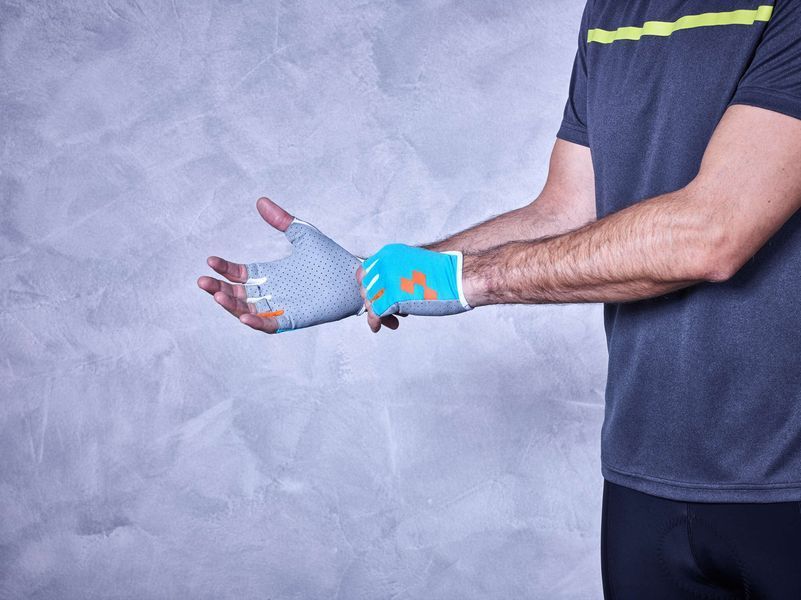 Жіночі рукавички CUBE Gloves Performance Short Finger blue&acute;n&acute;nectar L 11950 фото