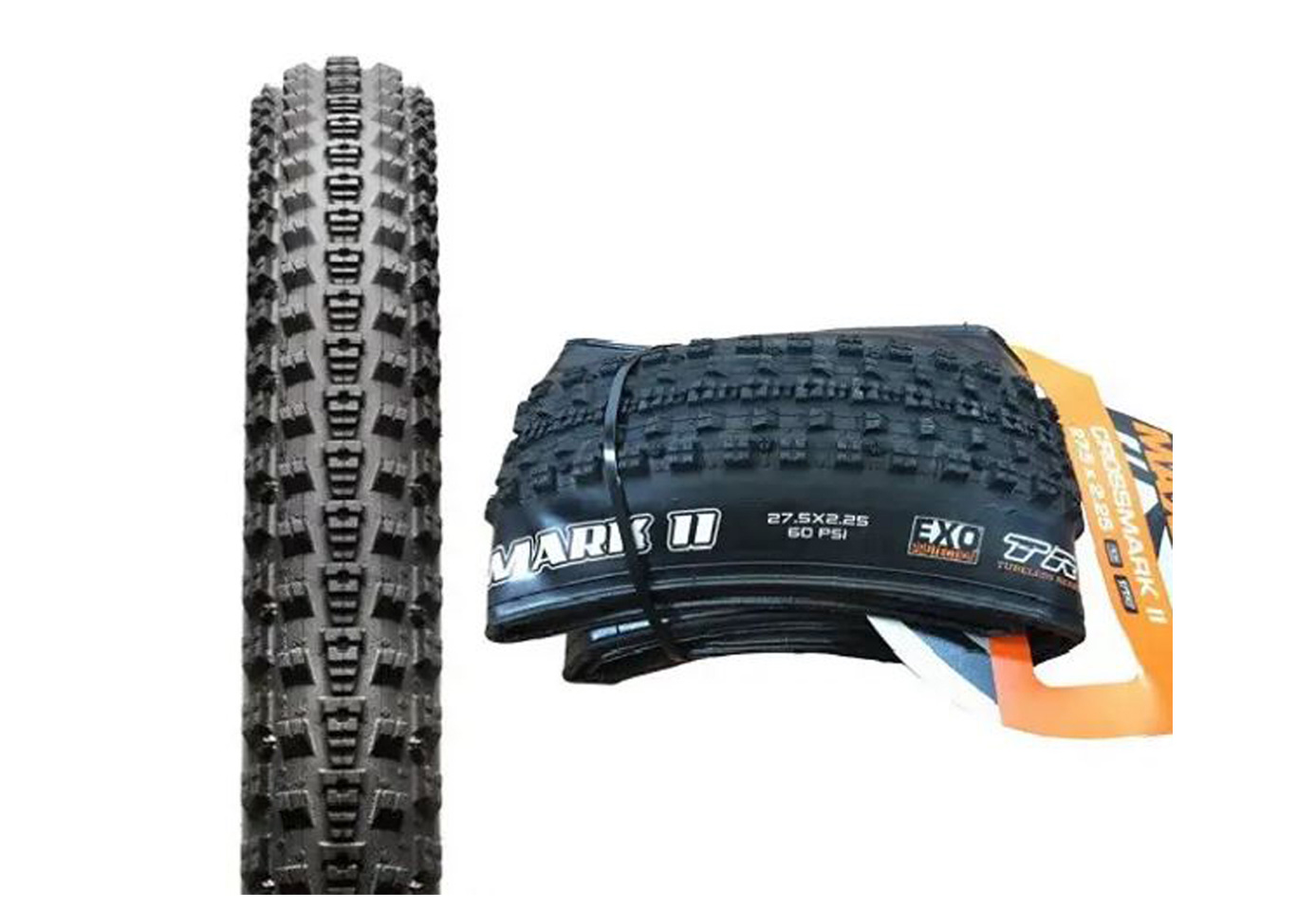 Maxxis Cross Mark II 27.5x2.25, EXO/TR, 60TPI, 70a