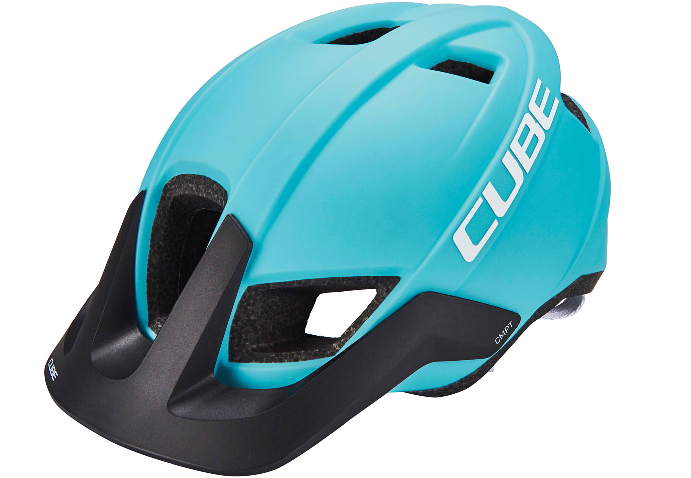CUBE Helmet CMPT iceblue´n´white